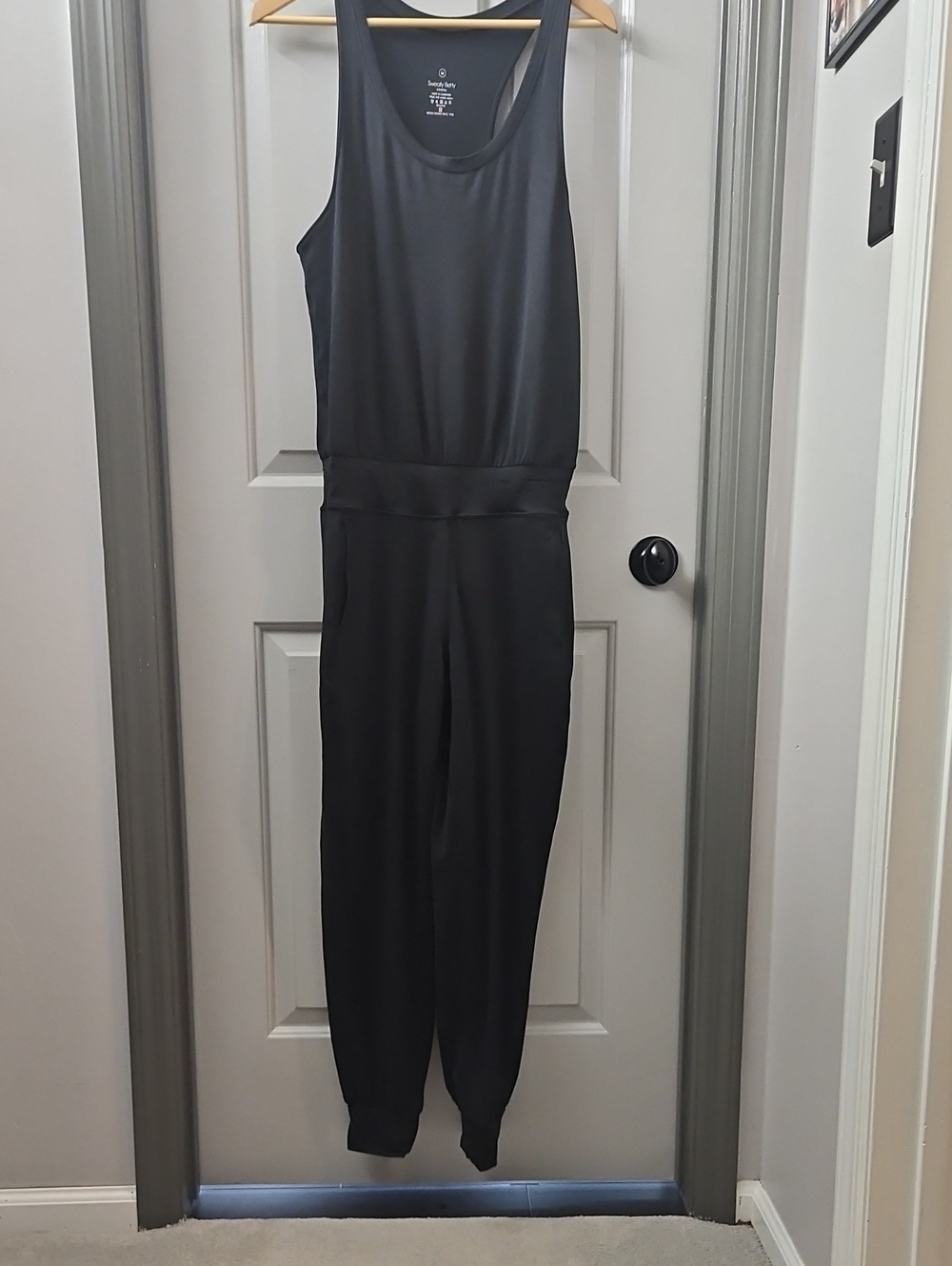 Sweaty Betty Women's Black Sleeveless Jumpsuit
